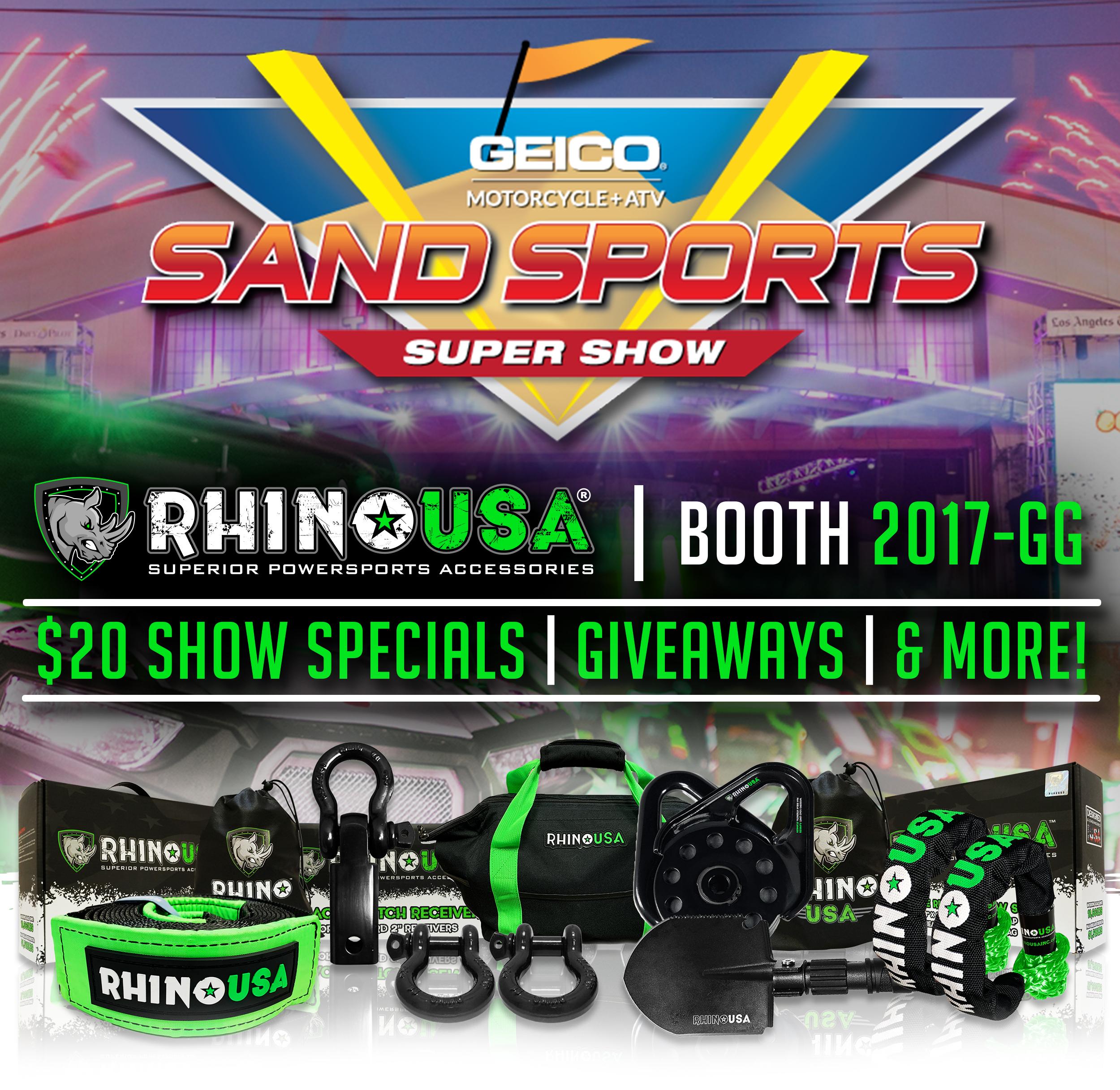 Rhino USA Sand Sports Super Swap Show Special - Sand Sports Super Show